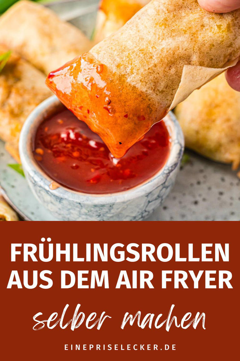 Frühlingsrollen aus der Heißluftfritteuse So wird