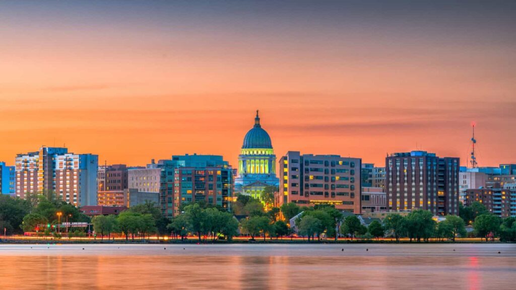<p>The capital city of Wisconsin offers you amazing residents to go with its easy walkability, rich food scene, and soothing natural landscape. The <a href="https://states.aarp.org/wisconsin/madison-joins-aarps-network-of-age-friendly-states-and-communities">AARP</a> announced Madison’s inclusion in its network of age-friendly cities, as it gives both young professionals and retirees one of the best livable experiences in the US.</p>