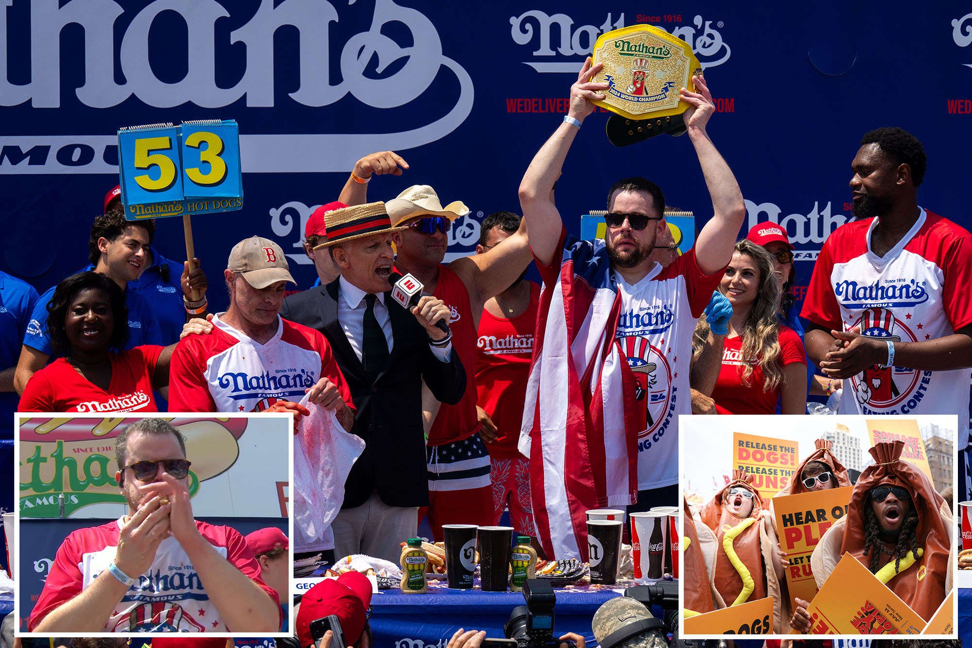 Patrick Bertoletti Crowned New Winner Of Nathan’s Famous Hot Dog Eating ...