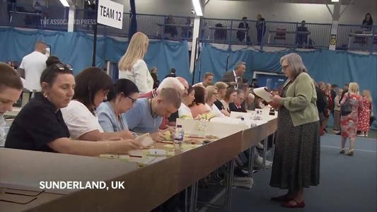 Votes being counted as exit poll suggests Conservatives face historic defeat<br><br>