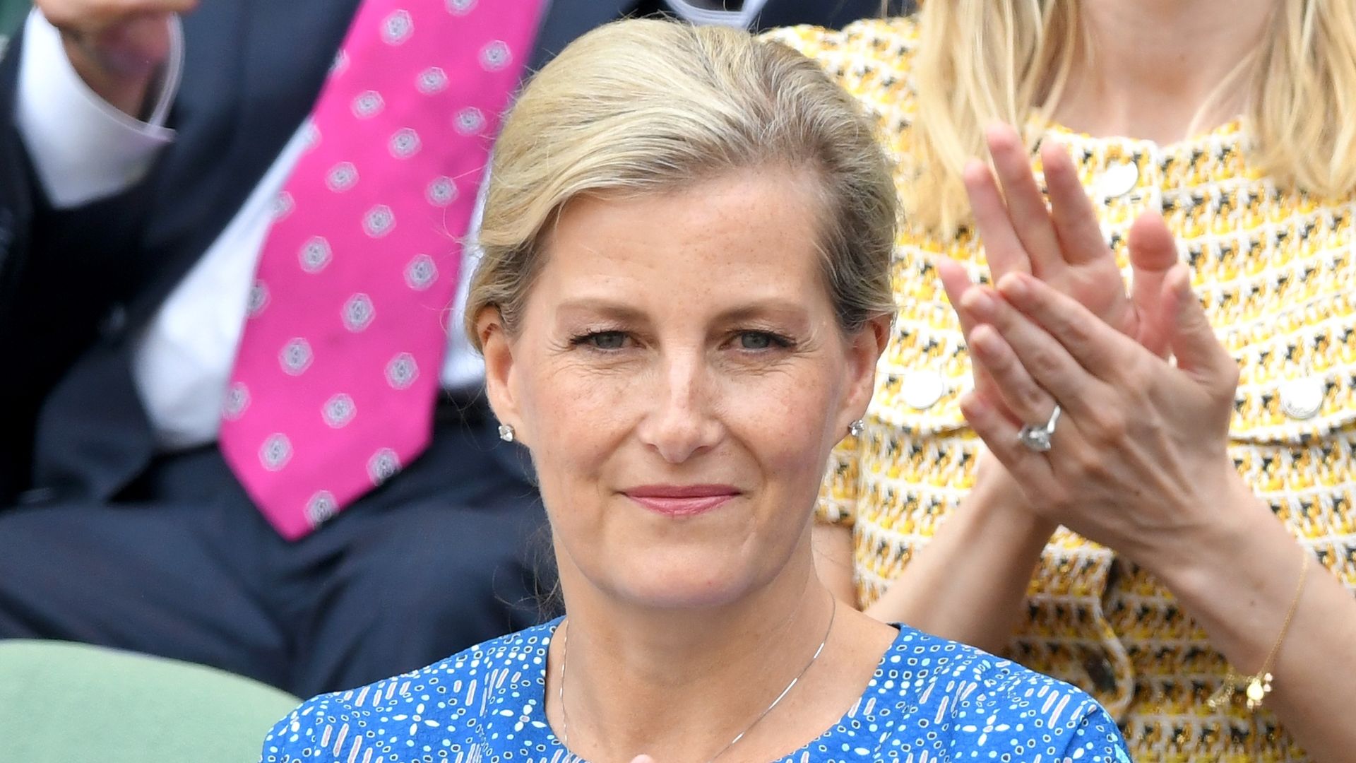 Duchess Sophie&amp;#39;s surprisingly sassy Wimbledon clutch proved having fun ...