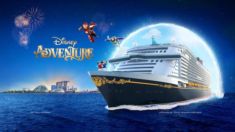 Disney Cruise Line unveils 1st Asia-based ship
