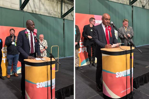 Southend turns red as Labour claims both seats from the Tories