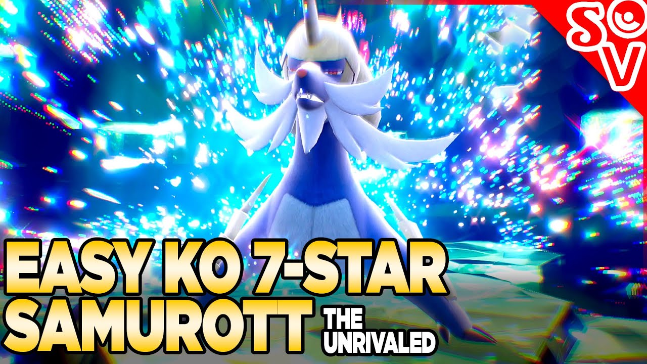 How to Easily Beat 7-Star Samurott *OVER* Pokemon Scarlet and Violet