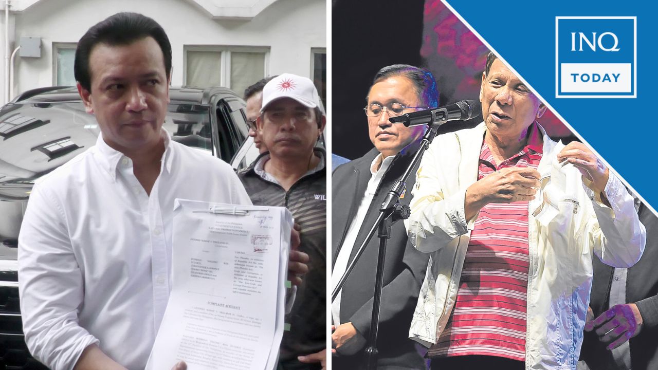 Trillanes Files Plunder, Graft Raps Vs Ex-President Duterte, Bong Go ...