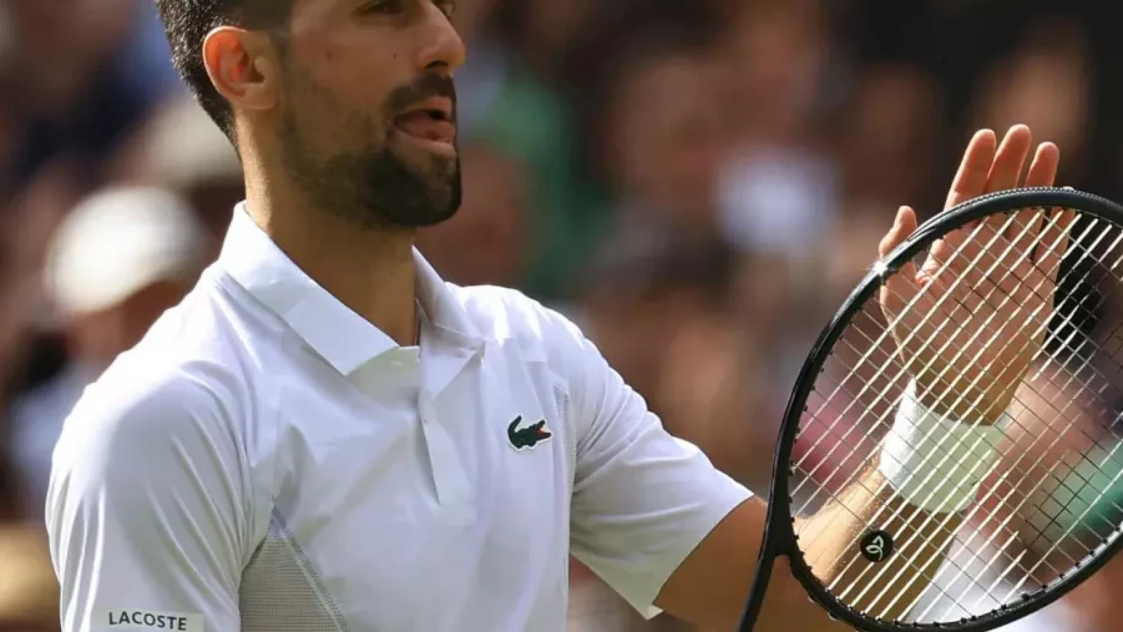 Novak Djokovic Battles Past British Wild Card Jacob Fearnley At Wimbledon