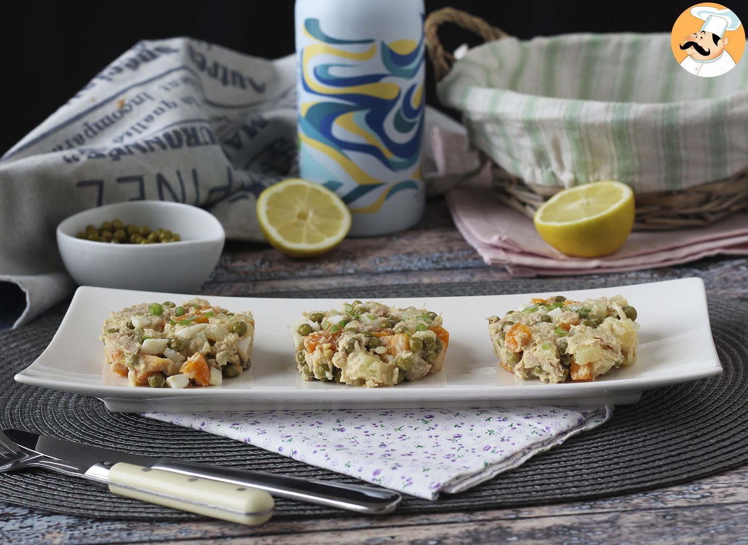 Ensaladilla Rusa Con Mayonesa Casera