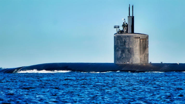 USS Hartford U.S. Navy Attack Submarine