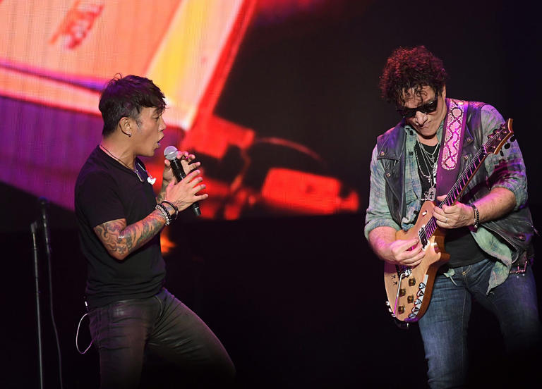 Journey performs June 19 at the DCU Center with singer Arnel Pineda and guitarist Neal Schon. [T&G Staff/Rick Cinclair]