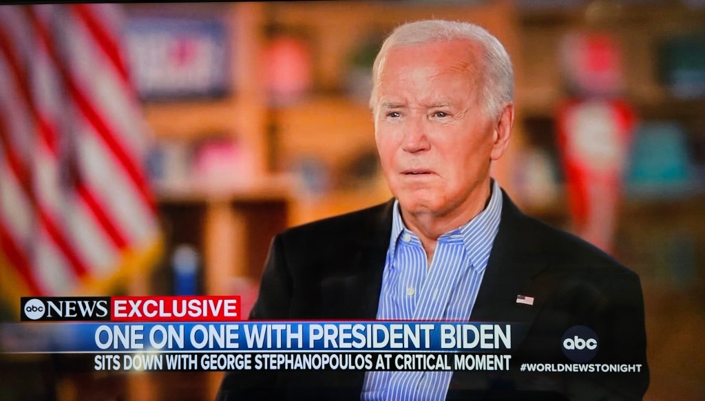 No "Serious Condition": Watch Biden Tell George Stephanopoulos Of ...