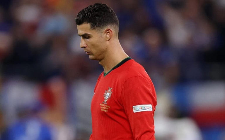 Cristiano Ronaldo looks lost as Portugal lose to France in penalty ...