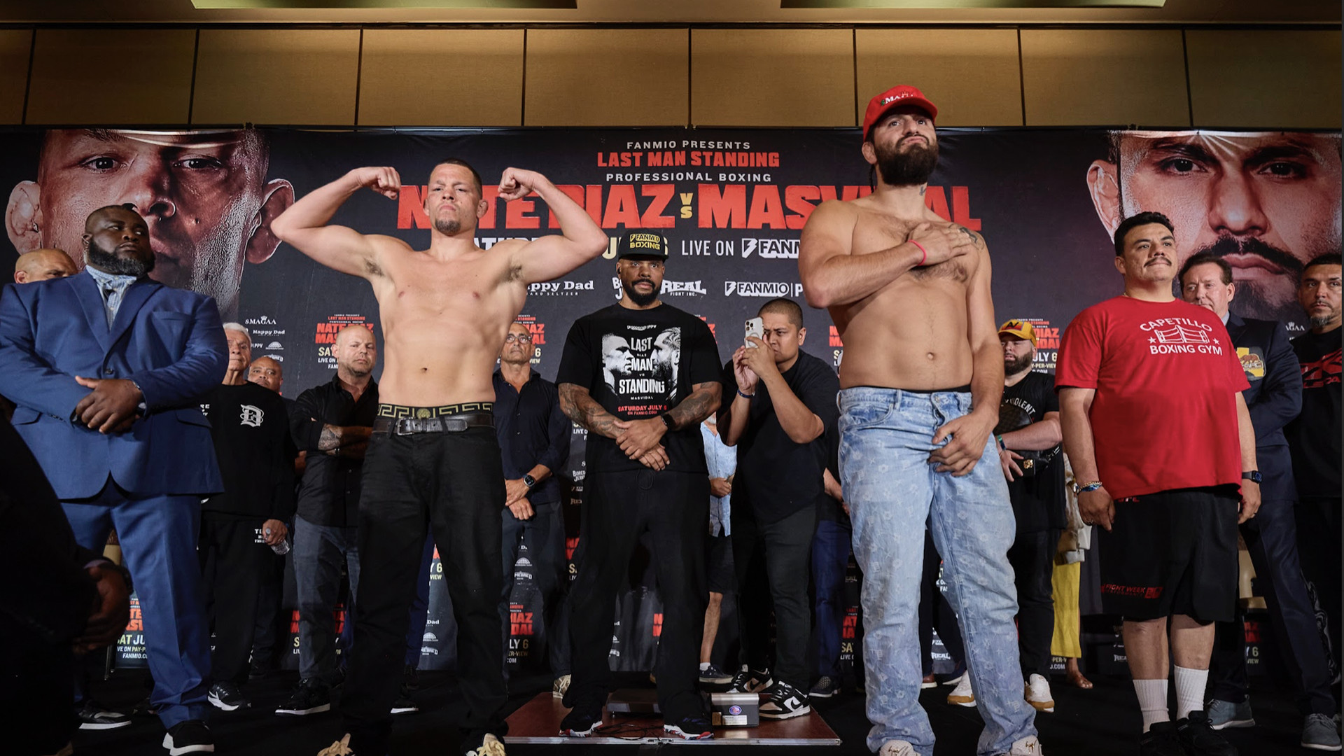 Nate Diaz Vs. Jorge Masvidal: Live Round-by-round Updates