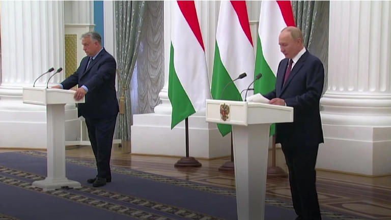 Putin After Meeting with Orban: No Break, We Seek a Permanent End to the War