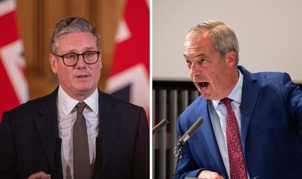 Nigel Farage's Brutal Five-word Takedown Of Keir Starmer's Brand New ...