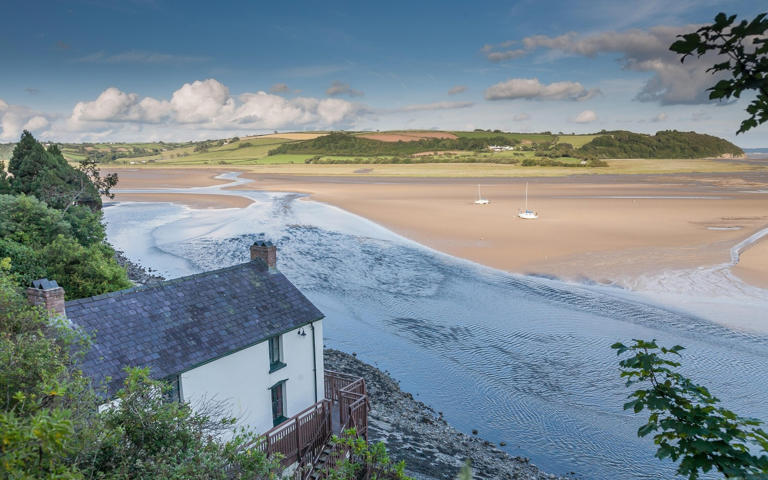 The Dylan Thomas Boathouse in underrated Laugharne, a town on the south coast of Carmarthenshire