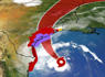 Hurricane Warnings Extended Along Texas Coast Ahead of Beryl<br><br>