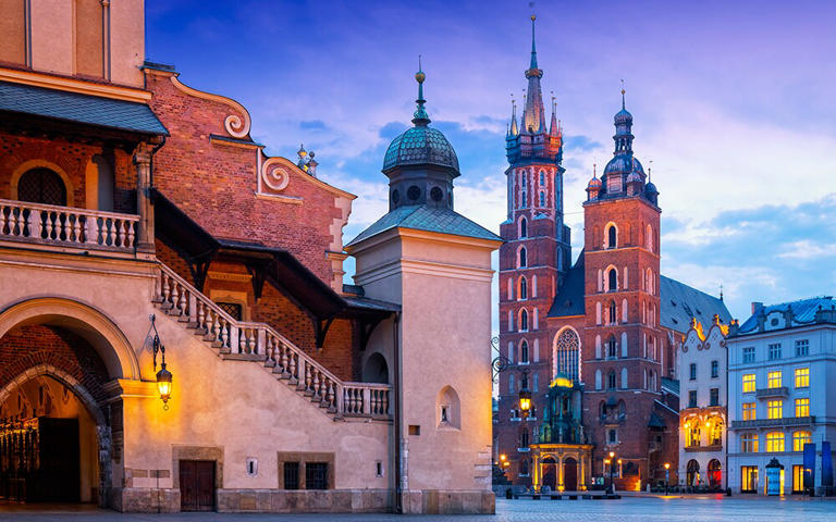A weekend in Krakow brims with atmosphere with narrow, cobbled streets radiating off the impressive 13th-century Market Square