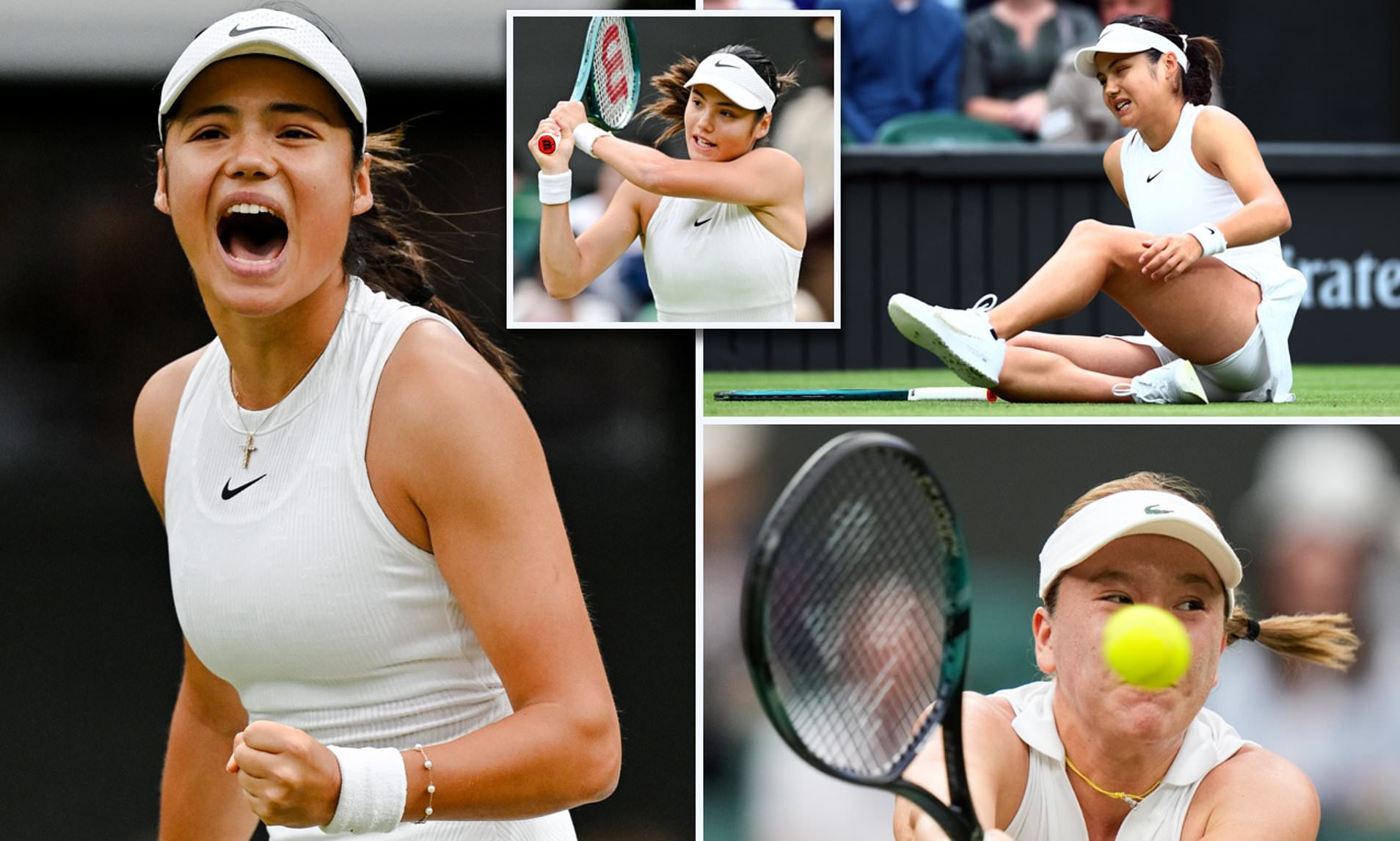 Emma Raducanu Knocked OUT Of Wimbledon By Qualifier Lulu Sun In Three ...