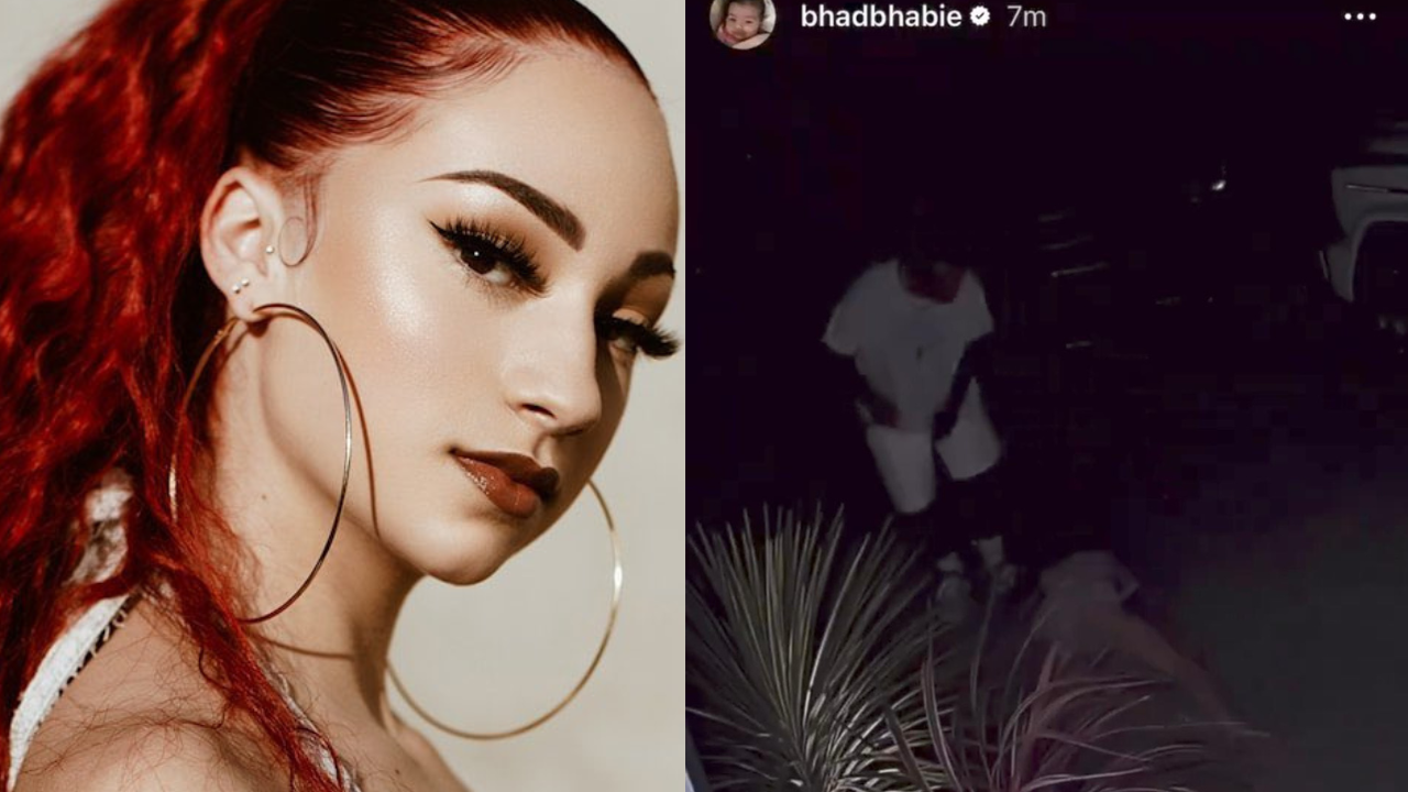 Bhad Bhabie Shares Instagram Video Of Boyfriend Le Vaughn Beating Her ...