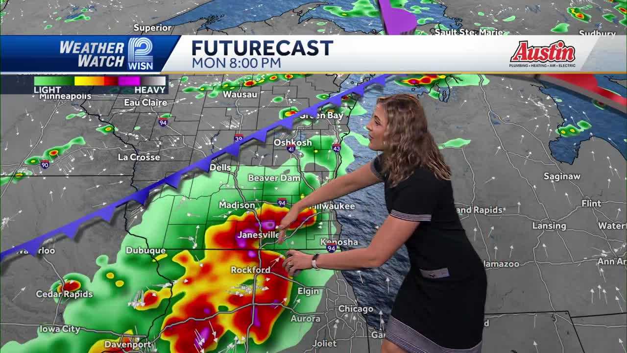 Monday Starts Off Sunny, But Storms Possible Again In The Evening