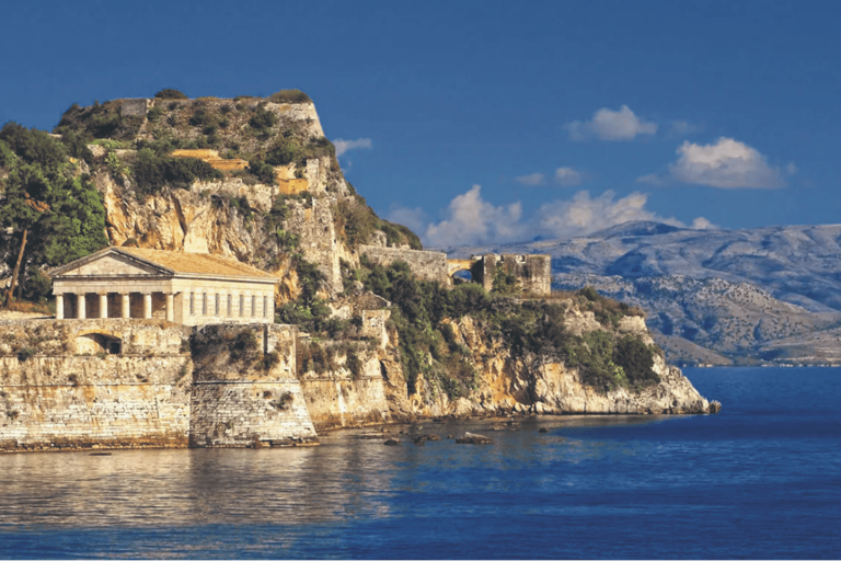 Aim for Corfu on the north-easterly stretch for less crowds and incredible food