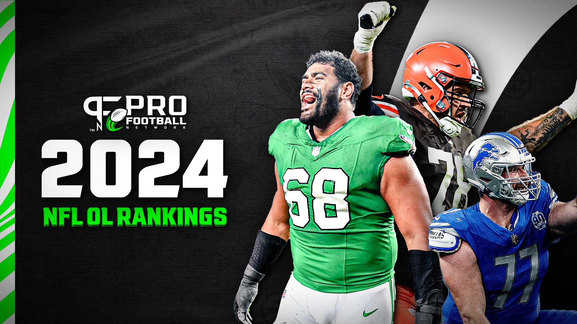 NFL Offensive Line Rankings 2024 Lions Steal No. 1 Spot From the Eagles