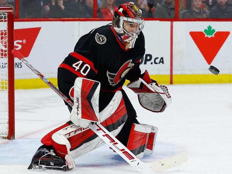 Ottawa Senators give goalie Mads Sogaard two-year contract