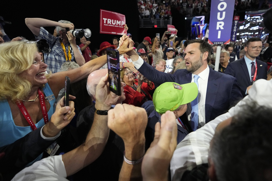 JD Vance Picked To Be Trump's Vice-presidential Running Mate