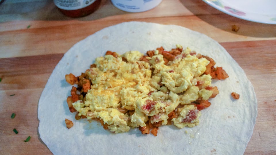 direction photo for Loaded Breakfast Burritos