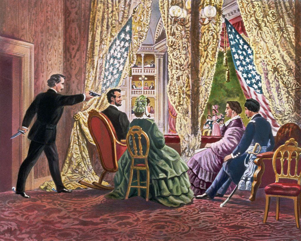 <p><strong><strong>Assailant</strong></strong><strong>: </strong>John Wilkes Booth</p><p><strong>Method of attack</strong>: Pistol</p><p><strong>Location</strong>: Washington, D.C.</p><p><strong>What happened</strong>: Lincoln was shot by Booth while attending a play at Ford's Theater. He died of his wounds the following day, making him the first president to be assassinated. (A new TV show, <em><a href="https://www.townandcountrymag.com/leisure/arts-and-culture/a60128571/manhunt-true-story-explained/">Manhunt</a></em><a href="https://www.townandcountrymag.com/leisure/arts-and-culture/a60128571/manhunt-true-story-explained/">, details the search for Booth</a> in the aftermath of the assassination.) After Booth, a Conferderate sympathizer, killed Lincoln, he leapt to the stage, reportedly shouting, "The South is avenged!"</p>