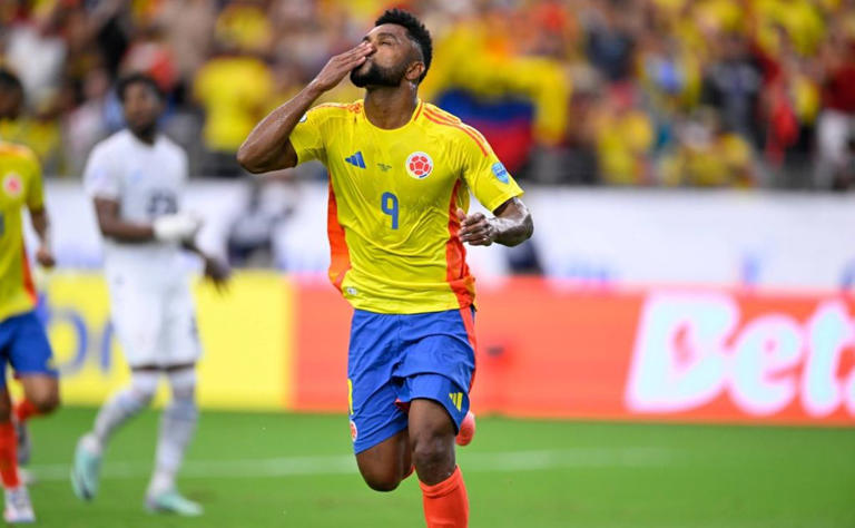 Miguel Borja anotó un gol en la Copa América. (Foto: IMAGO).