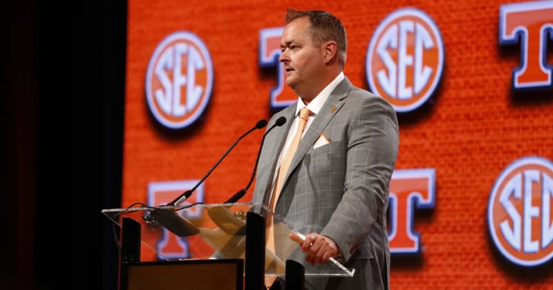 Everything Tennessee’s Josh Heupel Said At The Podium At SEC Media Days ...