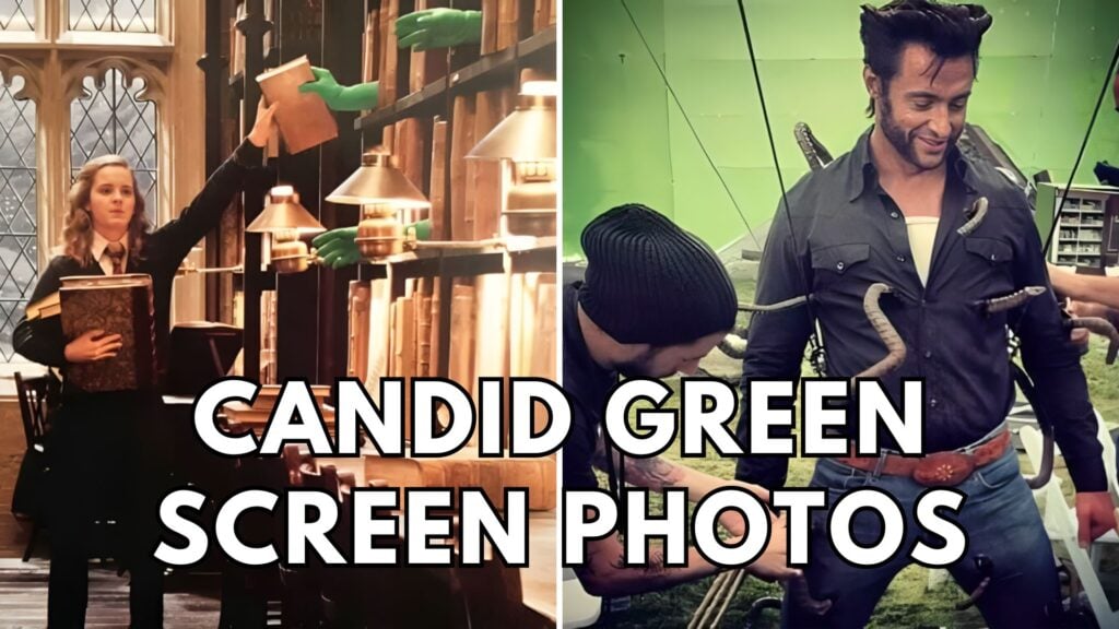 35 Green Screen Images That Show Us the Secrets Behind Filmmaking