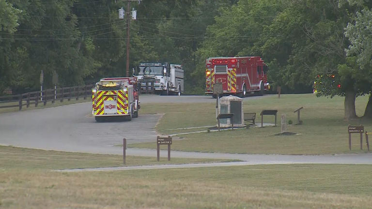 Officials with Madison County Emergency Management said crews are currently searching in the Boonesborough Beach area of Fort Boonesborough State Park for a report of a possible drowning.
