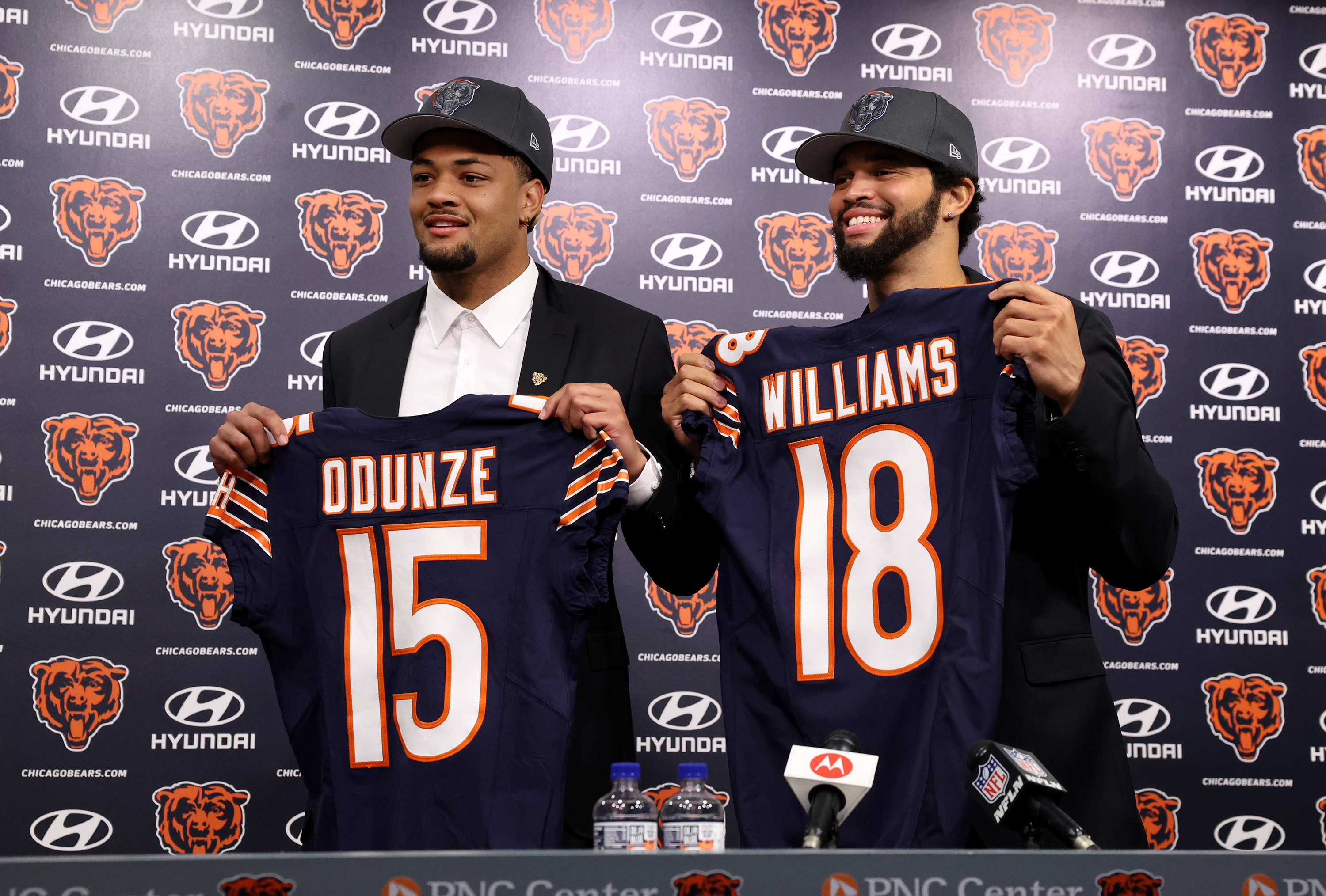 Bears Sign Caleb Williams And Rome Odunze As Rookies Report For ...