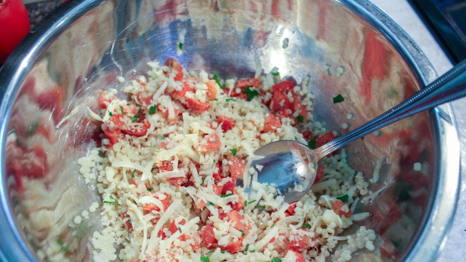 direction photo for Pastina Stuffed Tomatoes