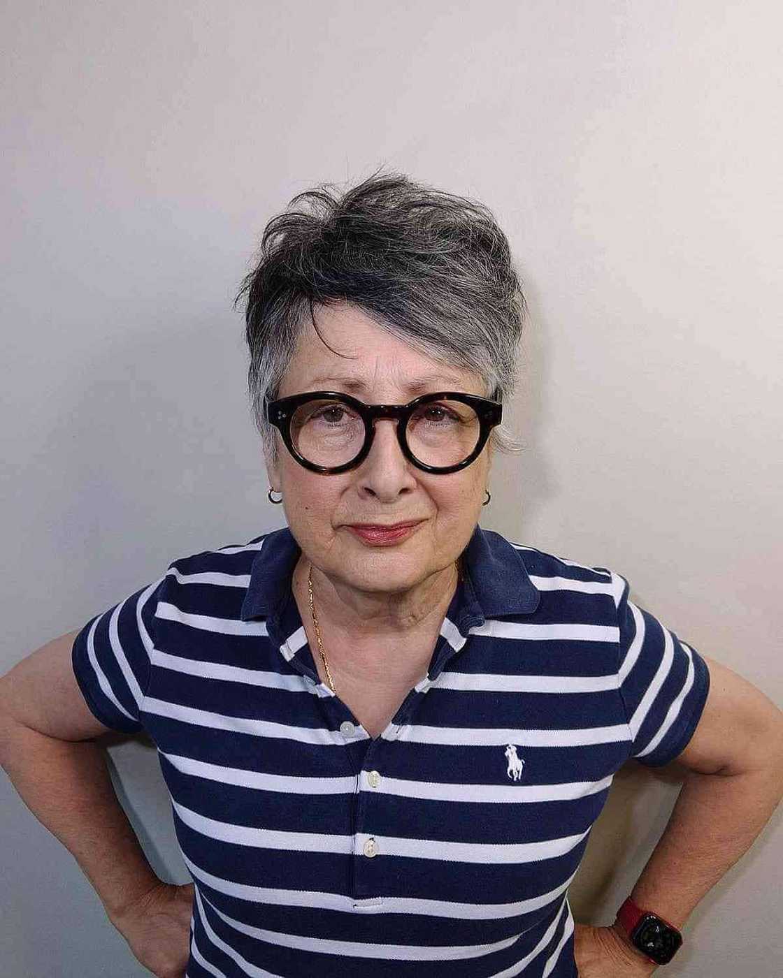 BB1q7ror 20 pixie cuts for older ladies with glasses to wear in 2025