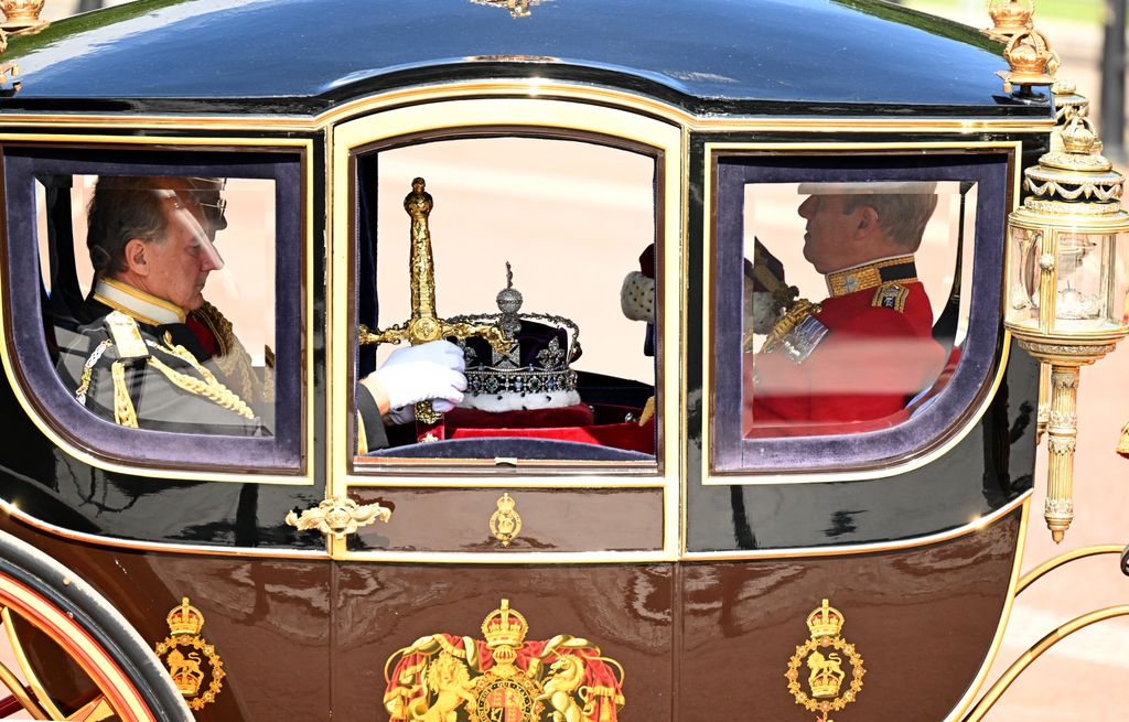 Queen Camilla wears tiara on 77th birthday as she joins King Charles at ...