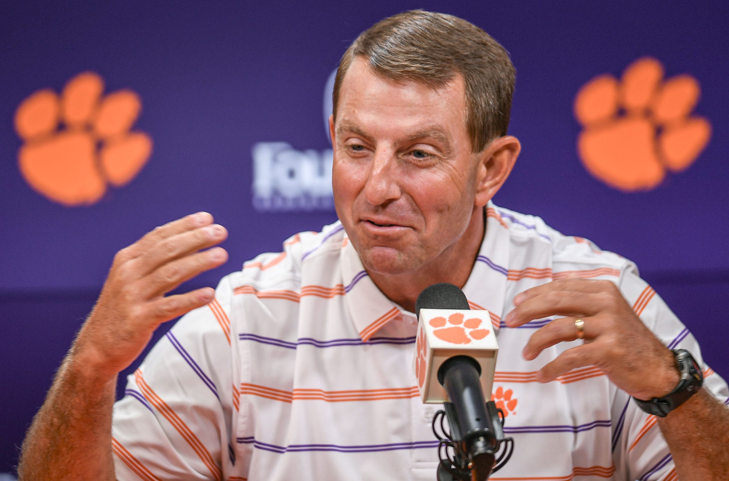 Everything Dabo Swinney Said At Tuesday's Media Gathering