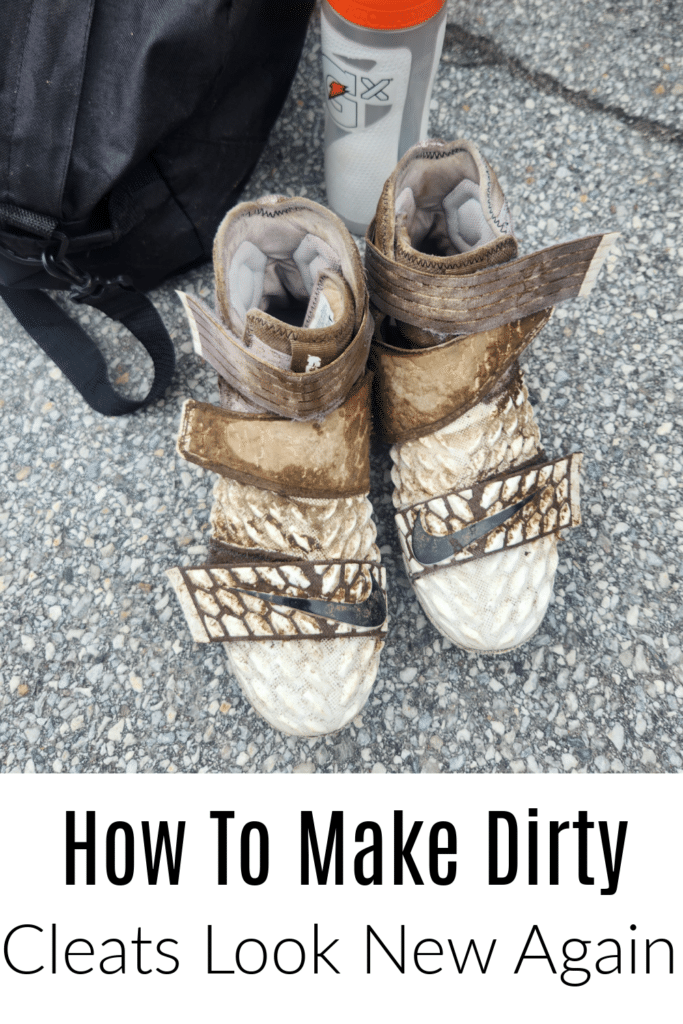 The easy solution to cleaning dirty muddy cleats