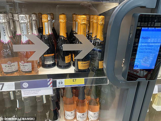 Tesco introduces new high-tech cabinets to lock booze away