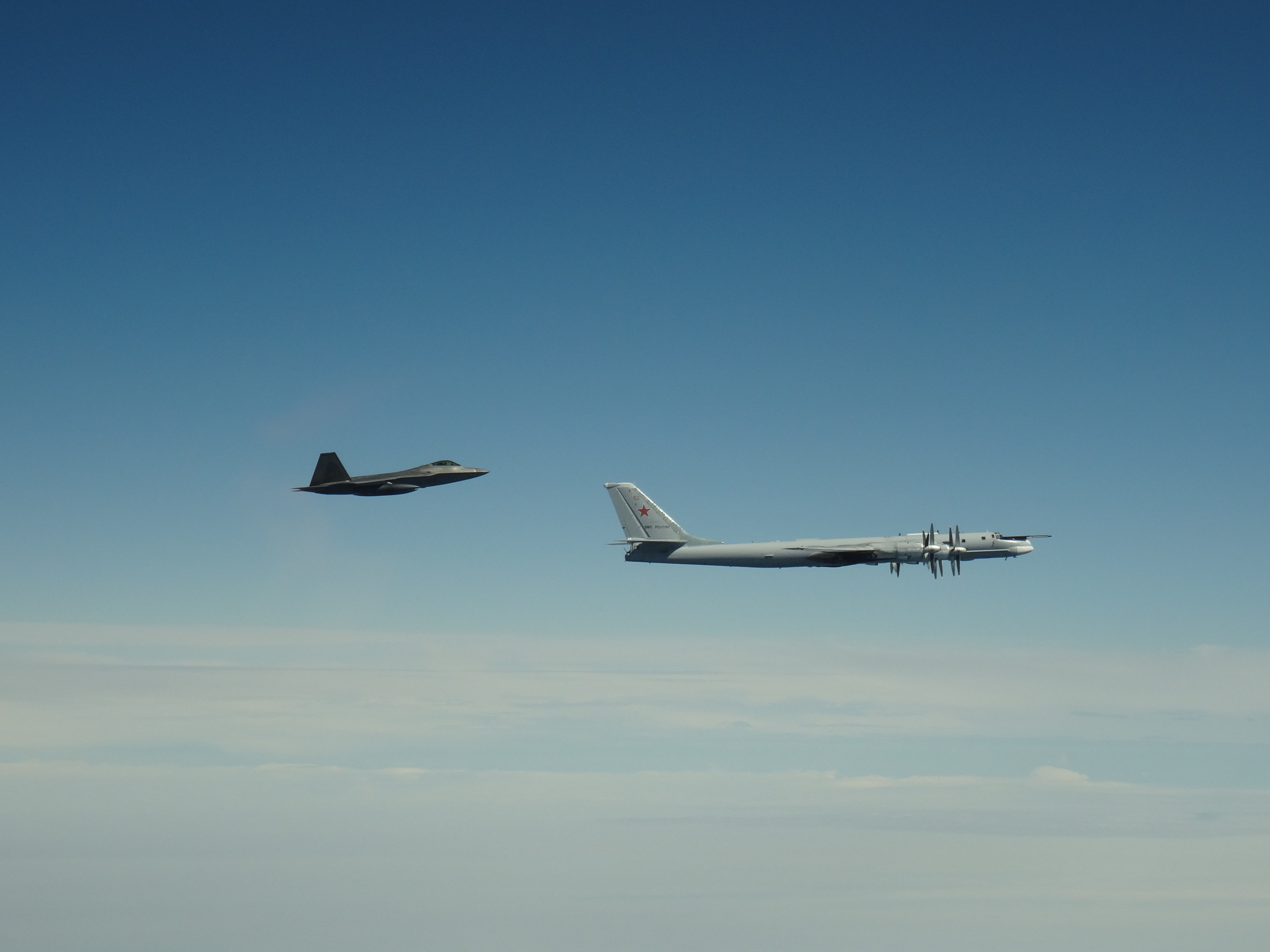 Russian and Chinese Bombers Approach Alaska
