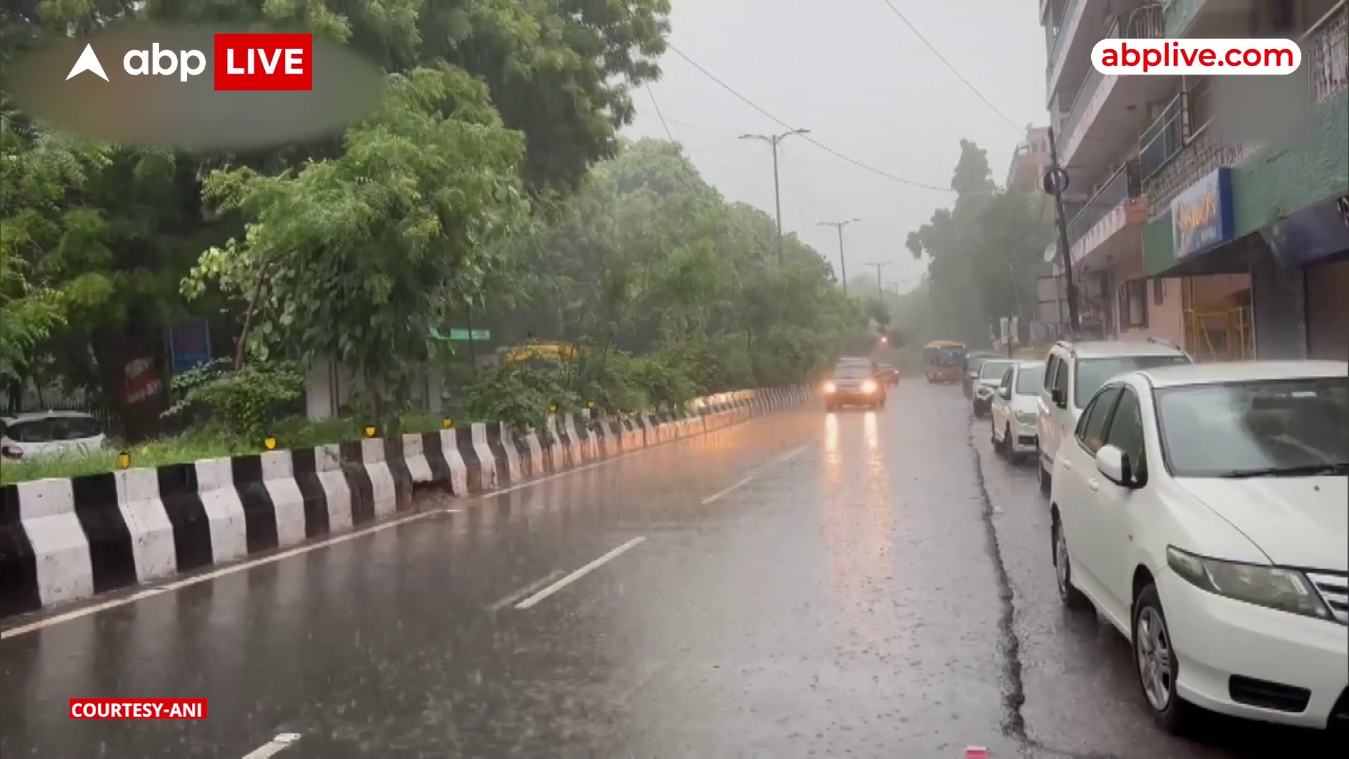 Weather Updates: Heavy Rain Lashes Parts Of Delhi, Waterlogging & Cool ...