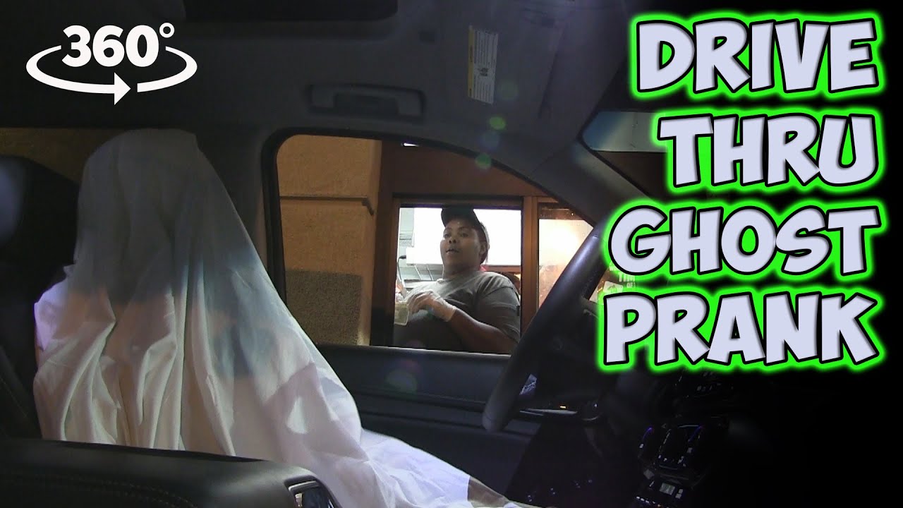 A ghost prank captured in full 360 view