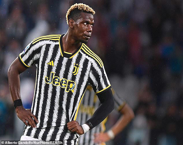 Paul Pogba gives update after being handed a four-year doping ban, as ...