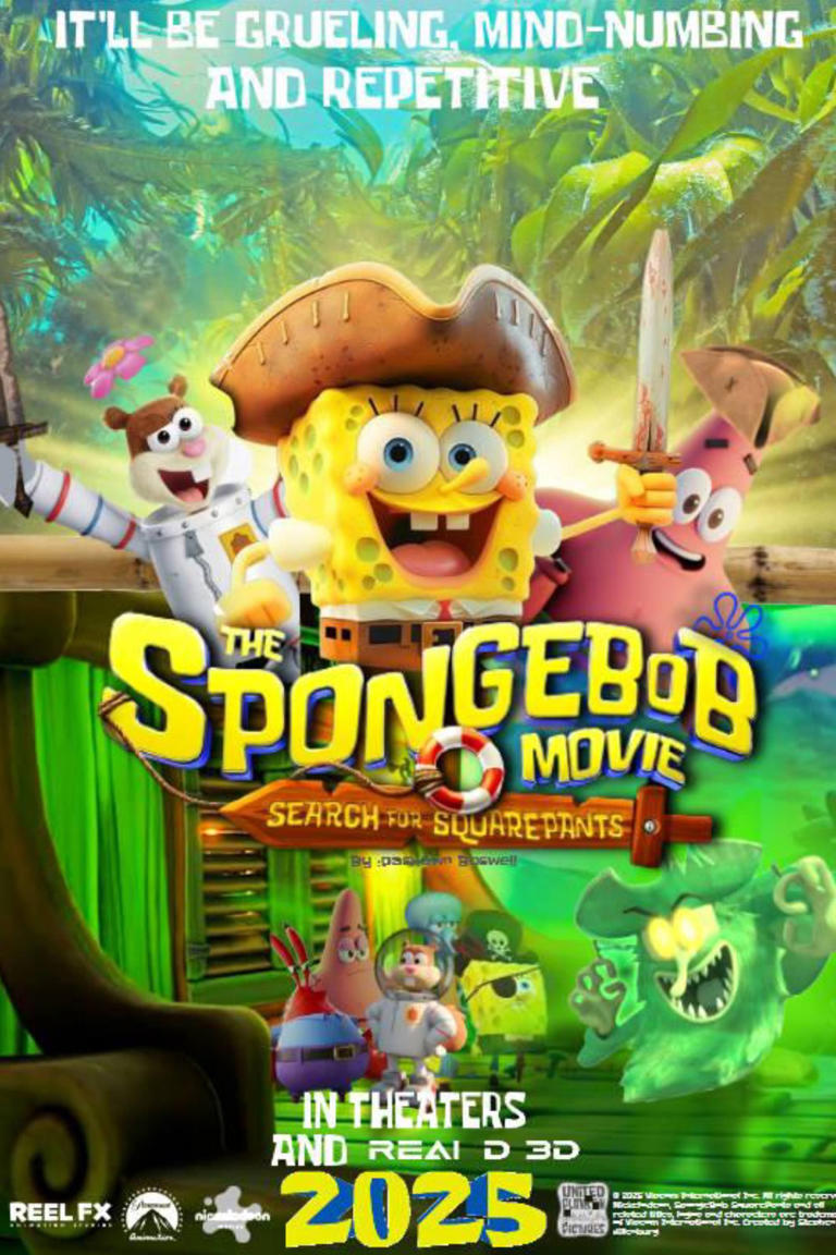 The SpongeBob Movie Search For Squarepants Release Date, Cast, Story