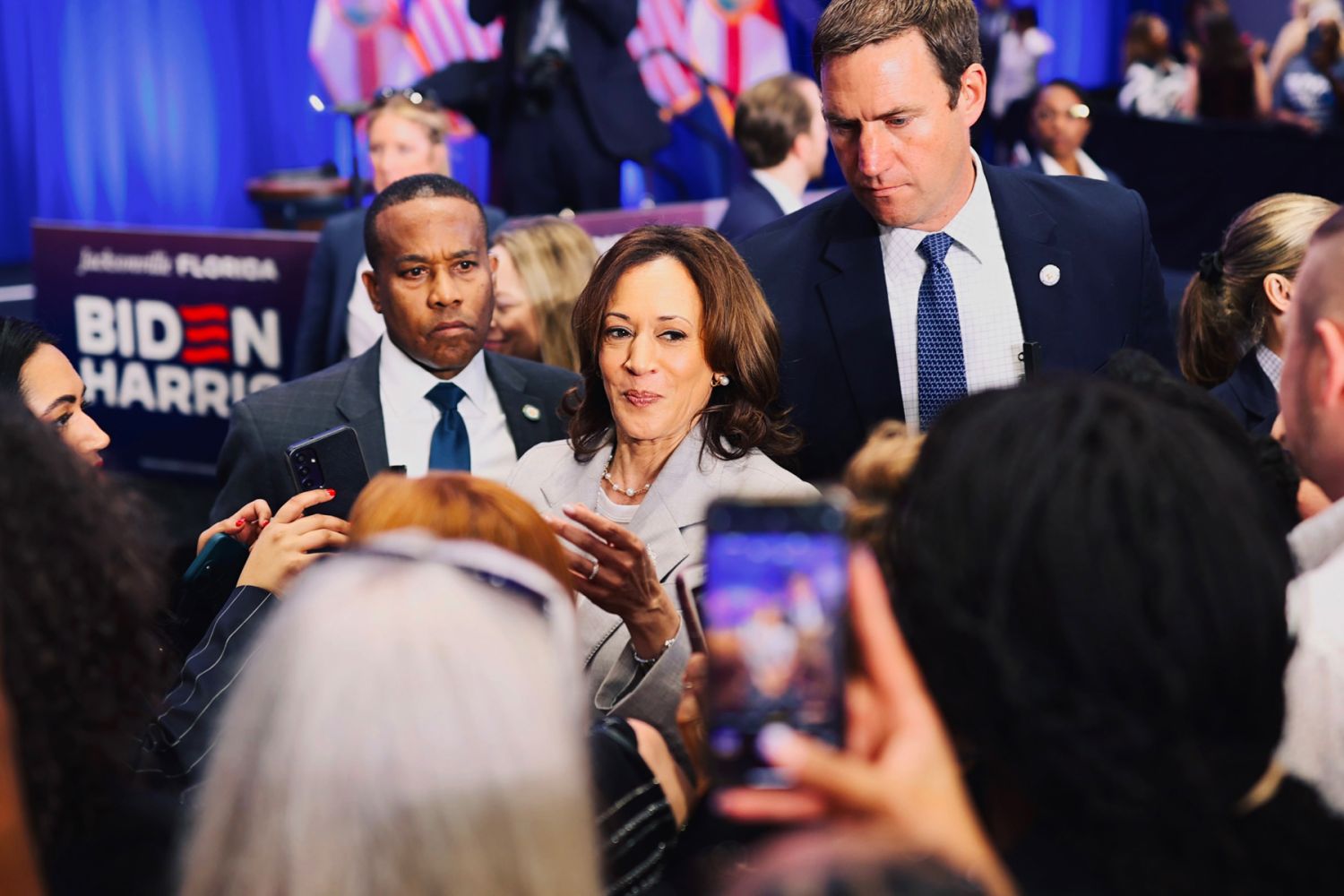 <p>“This is one of those moments that all of us are being confronted with a question: What kind of country do we want to live in? That’s really what is on the ballot this November,” Harris said in her <em>Rolling Stone</em> interview.</p>