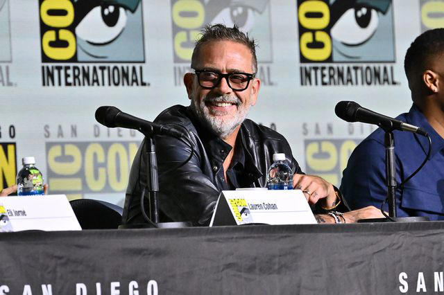 Michael Buckner/GETTY Jeffrey Dean Morgan at "The Walking Dead: Dead City Season 2" Panel at the 2024 San Diego International Comic-Con on July 26, 2024 in San Diego, California.