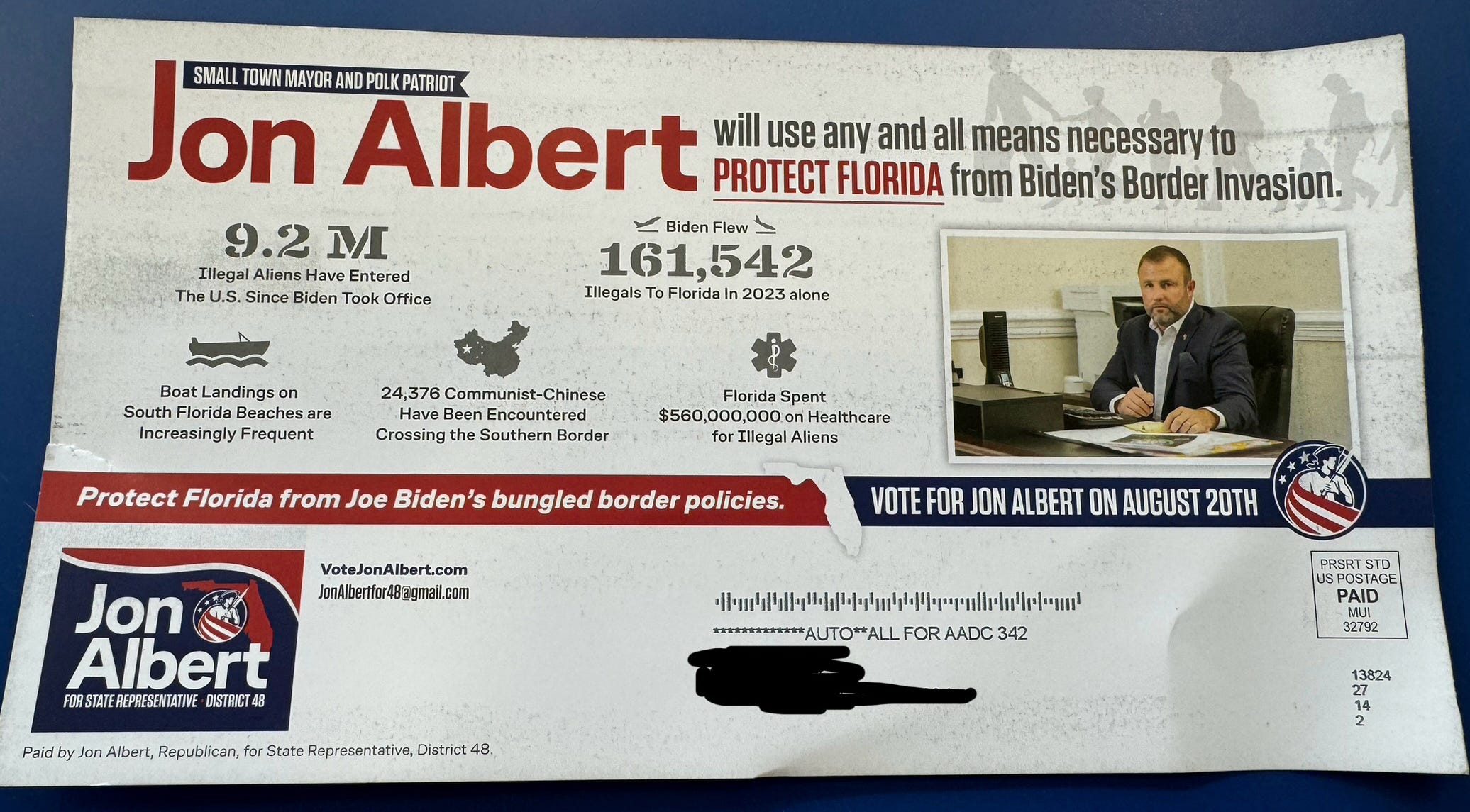 Rivals Seek Investigation Of Fla. House Candidate Jon Albert's Mailers ...