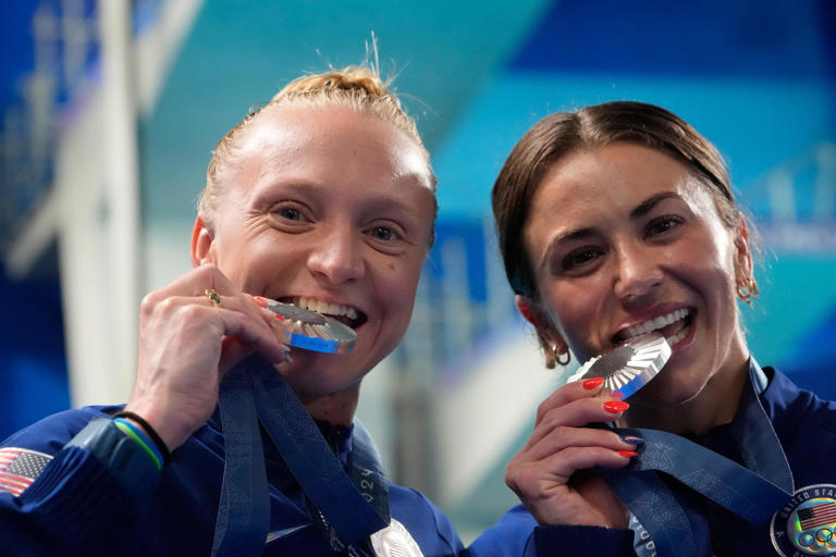 Paris Olympics highlights: USA adds medals in swimming, gymnastics, fencing